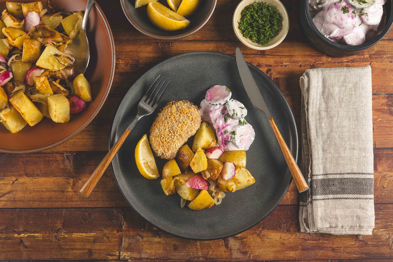 Pork Cutlet and Potatoes